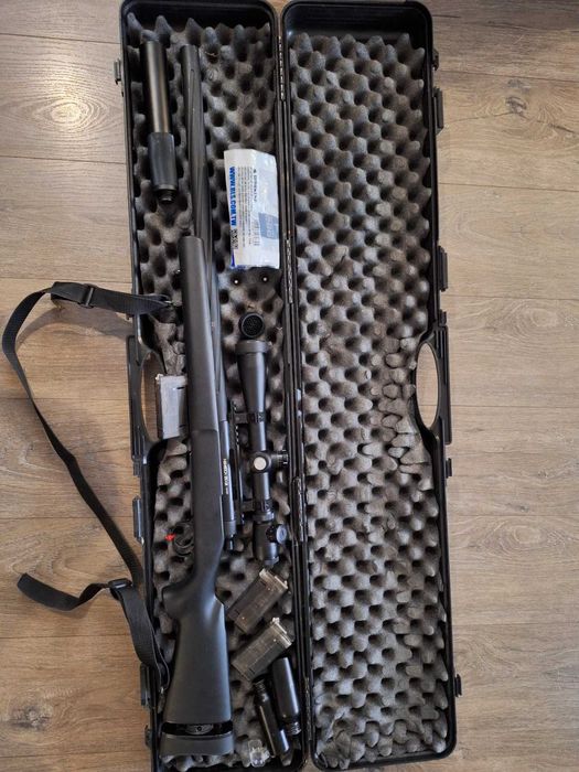 Airsoft Sniper Novritsch SSG24 v24S9 с оптика 3,5x10x40mm Long Range