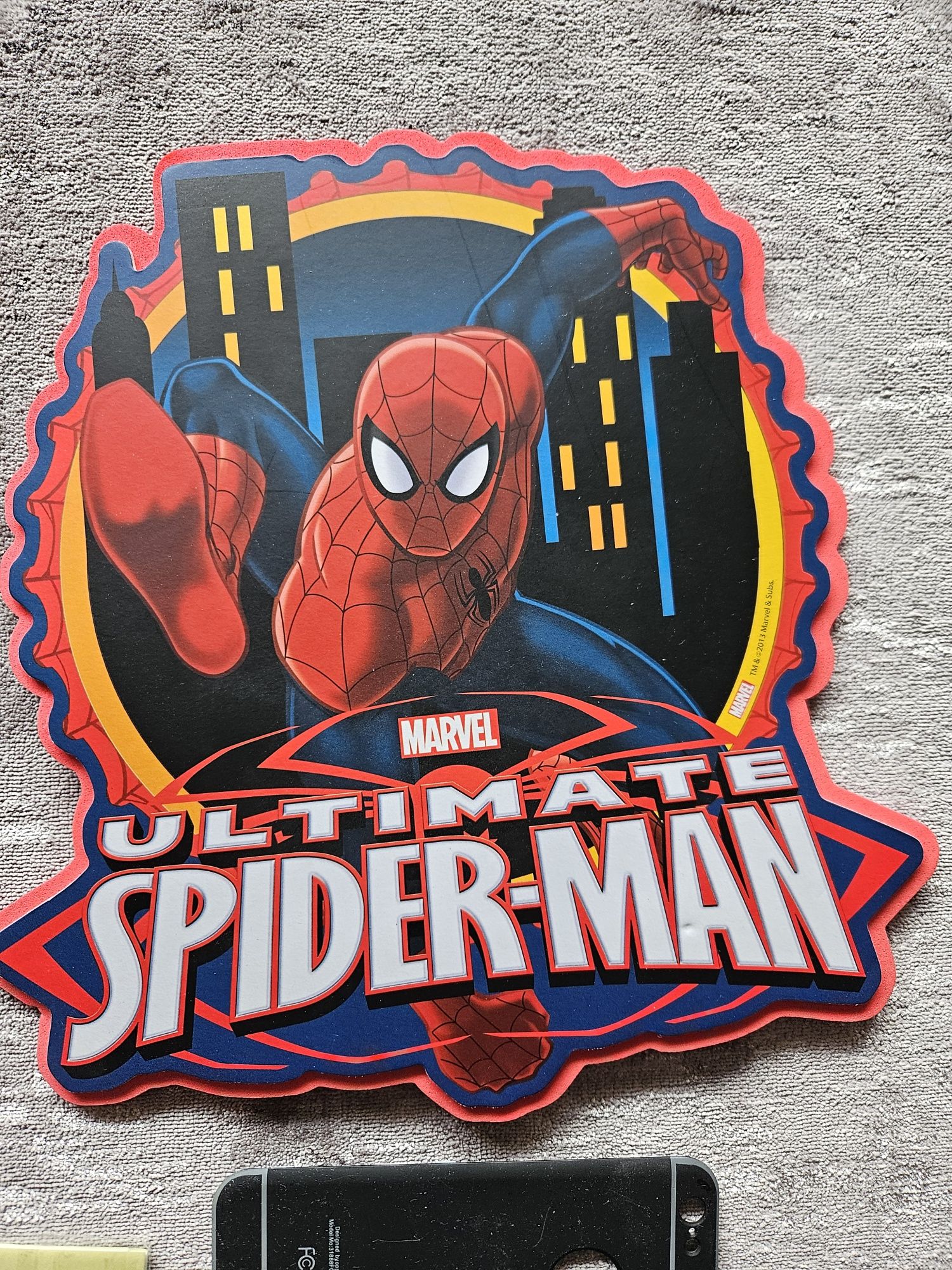 -70% намаление!!! 3 броя Spiderman Спайдермен 3D  окраса за детска ста