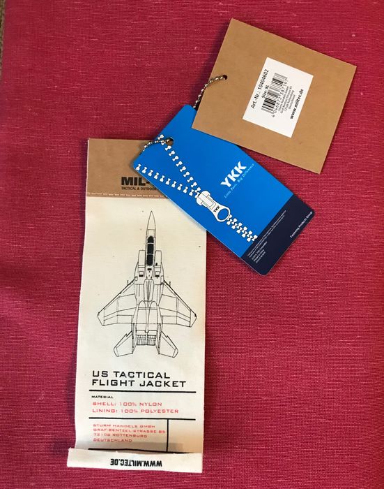 US Tactical flight jacket Mil Tec XXL