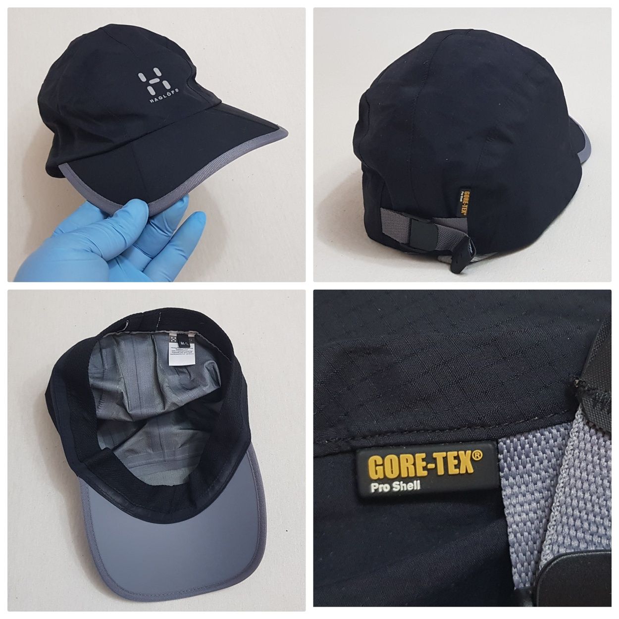 Sapca HAGLOFS Gore - Tex, Ballcap Șapcă impermeabilă, reglabilă Nr M/L