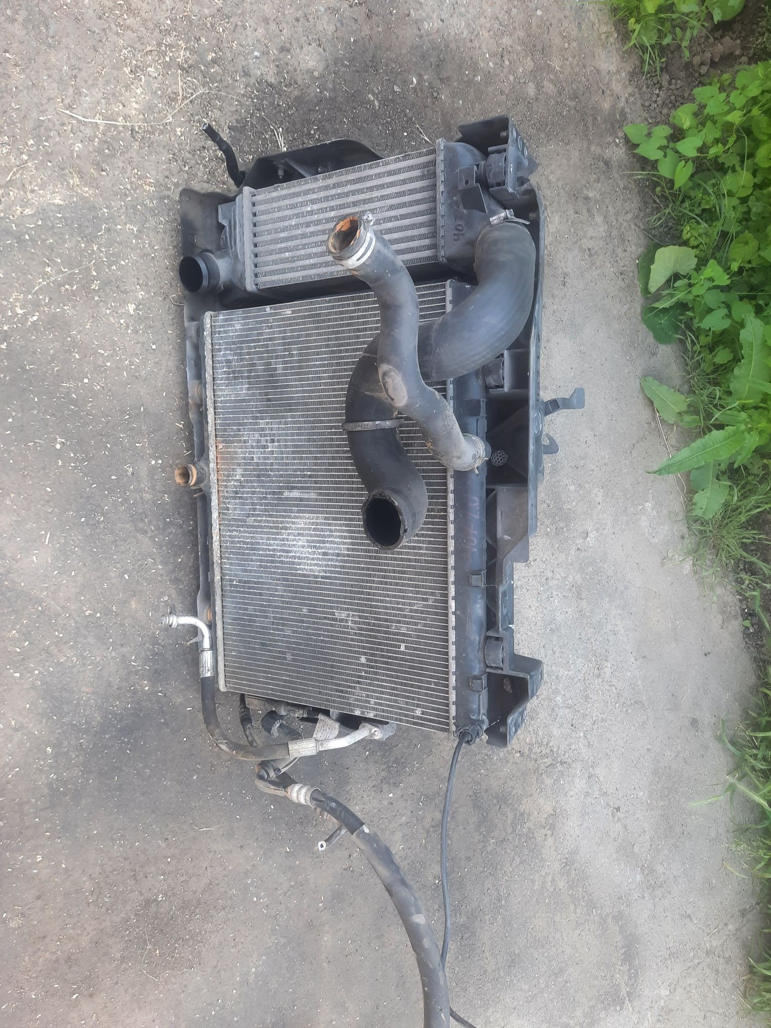 Trager radiator apa clima interculer peugeot 407