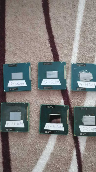 Procesor laptop I5 Gen 2 și 3, 3340M/3320M/3210M/2540M, garanție 6luni