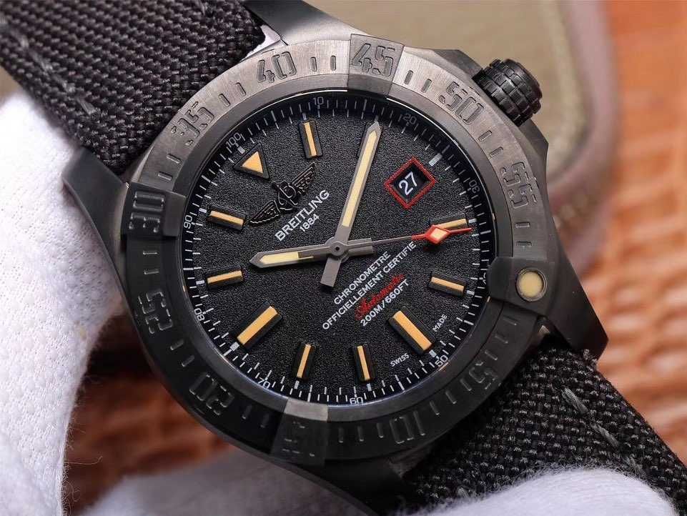Breitling blackbrid черен