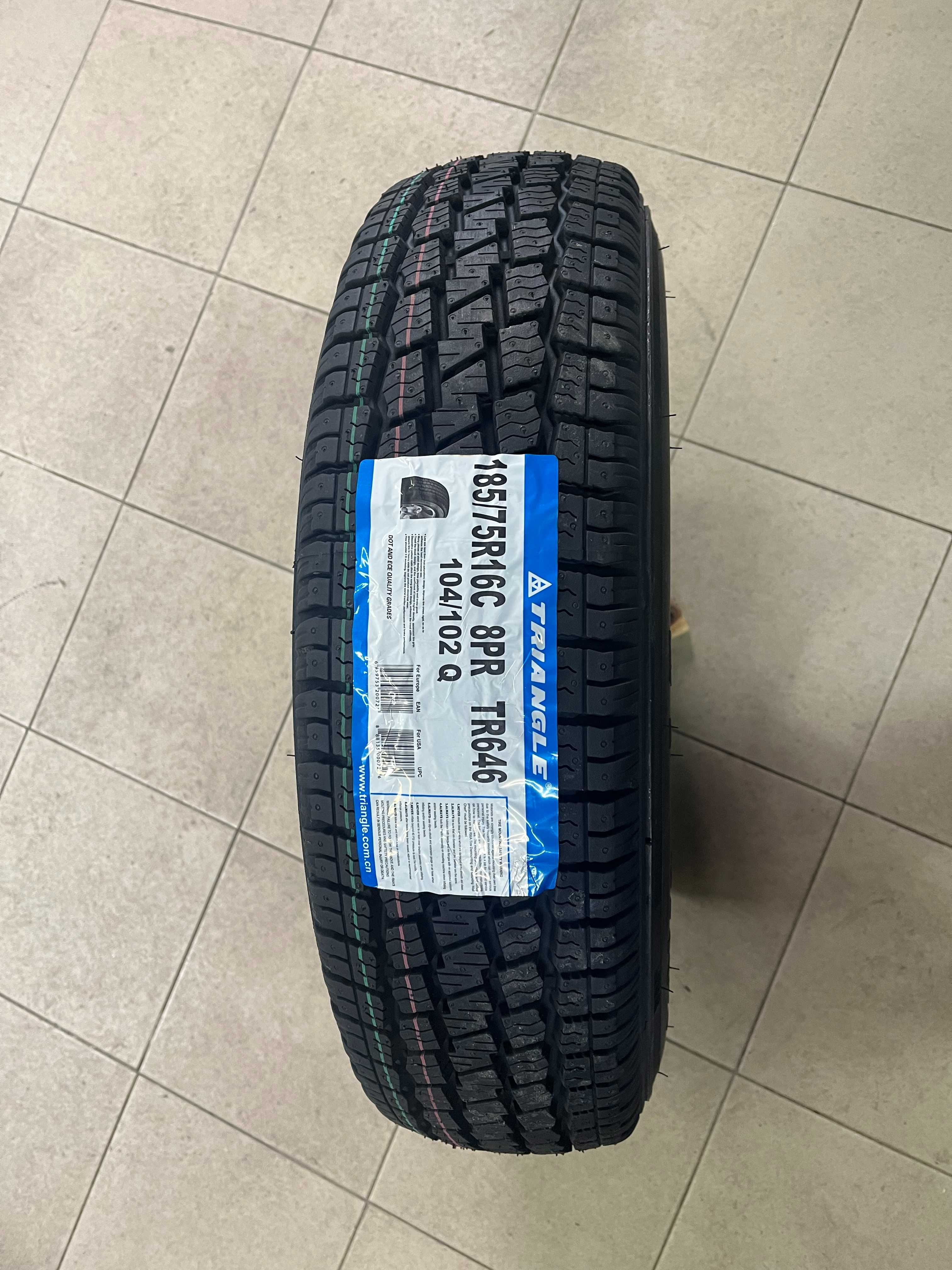 185/75 R16C 8PR 104/102Q TR646 TRIANGLE все сезонка на Газель
