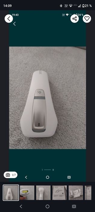 Epilator SANITAS IPL 200. NOU!