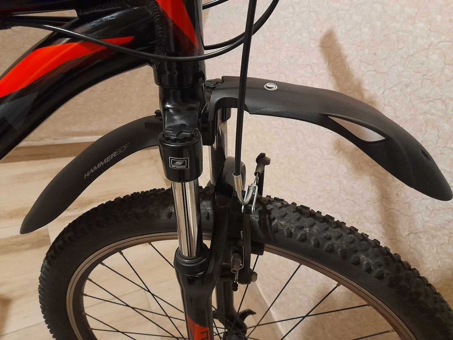 Велосипед DRAG ZX, 27.5, алуминиева рамка, почти нов + аксесоари