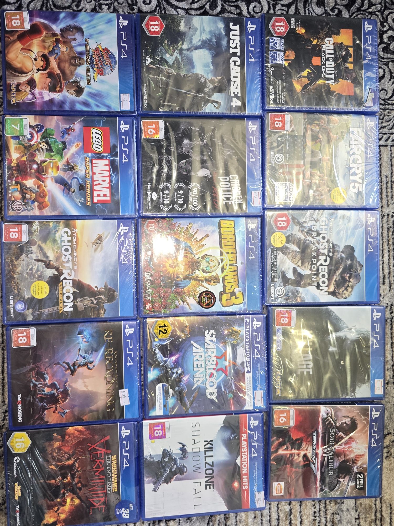 Новые диски ps4, ps5