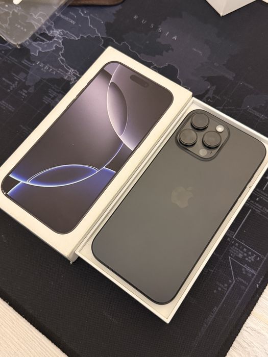 iPhone 16 Pro Max Black 256 GB sim