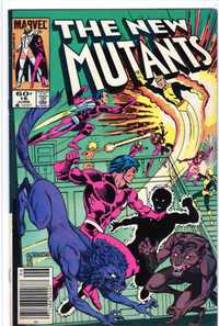 The New Mutants #16 1st appereance of Warpath benzi desenate