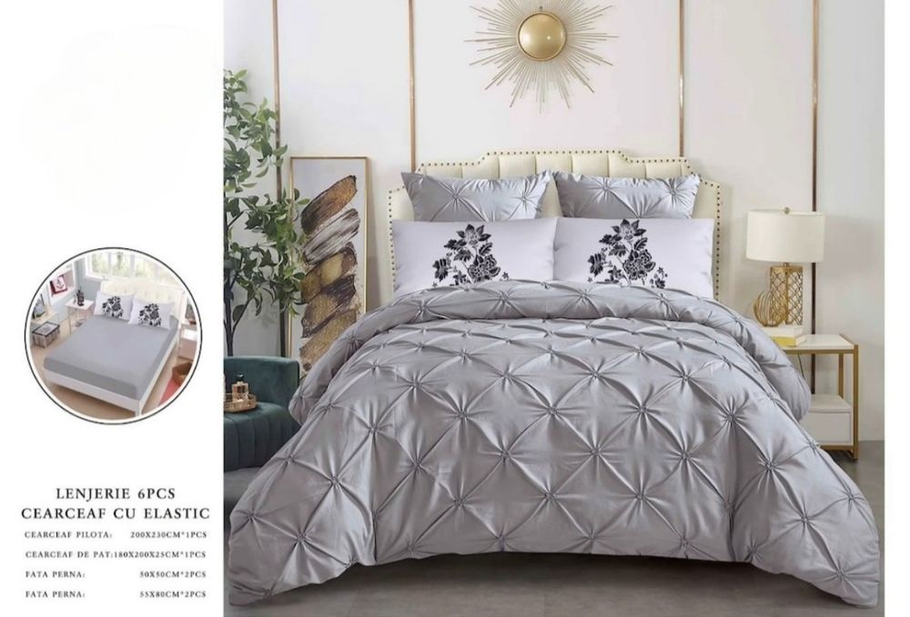 Lenjerie de pat  XXL compozitie bumbac