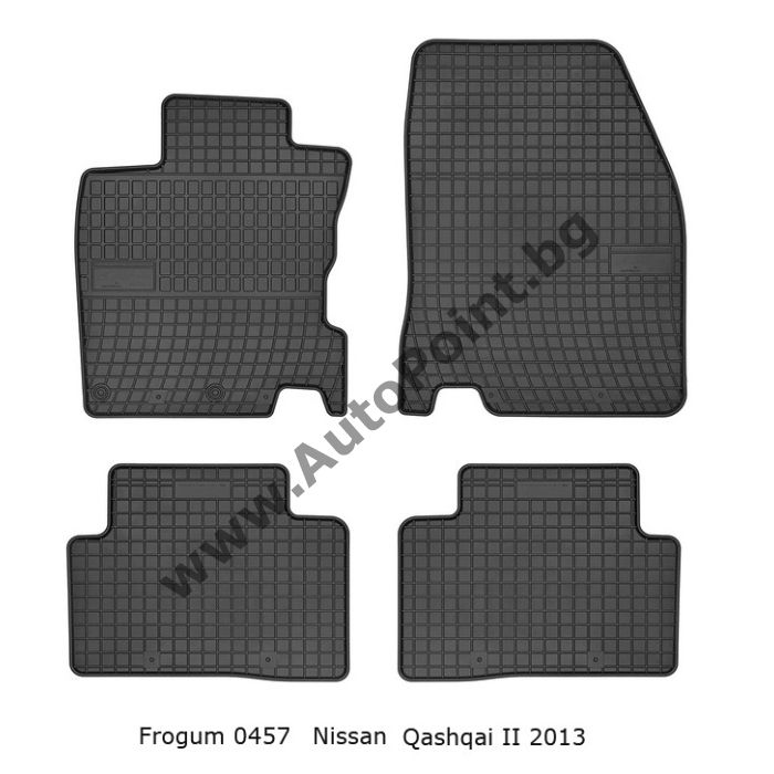 Гумени стелки Frogum El Toro Nissan Qashqai от 2013