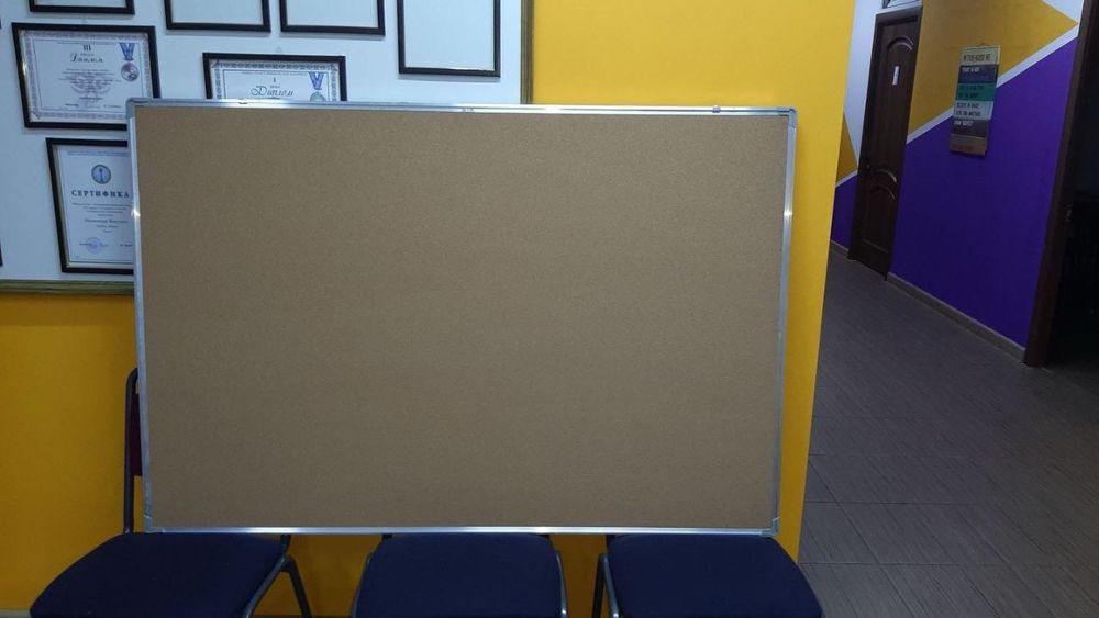 Пробковые, маркерные доски в наличии в Алматы