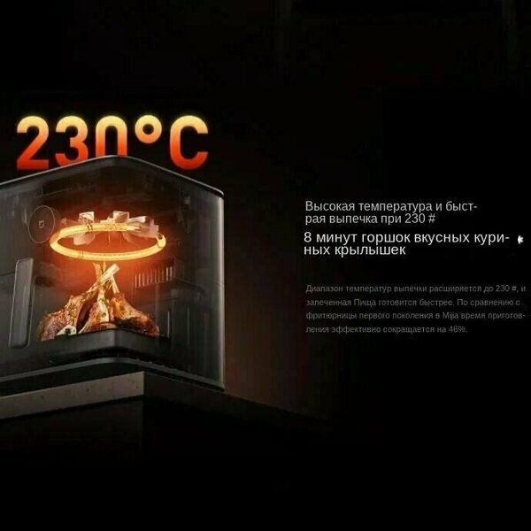 Аэрогриль Xiaomi MIJIA Smart Air Fryer, 1800Вт