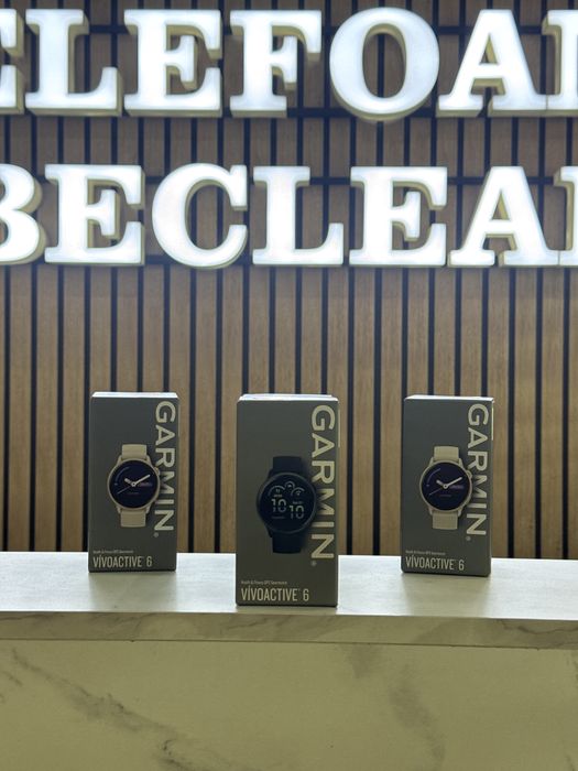 GARMIN Vivoactive 6 / Black / Sigilat