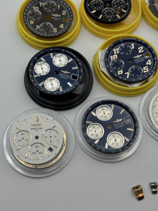 Lot Cadran Breitling Chronomat Colt Aerospace Montbriliant si Insertii