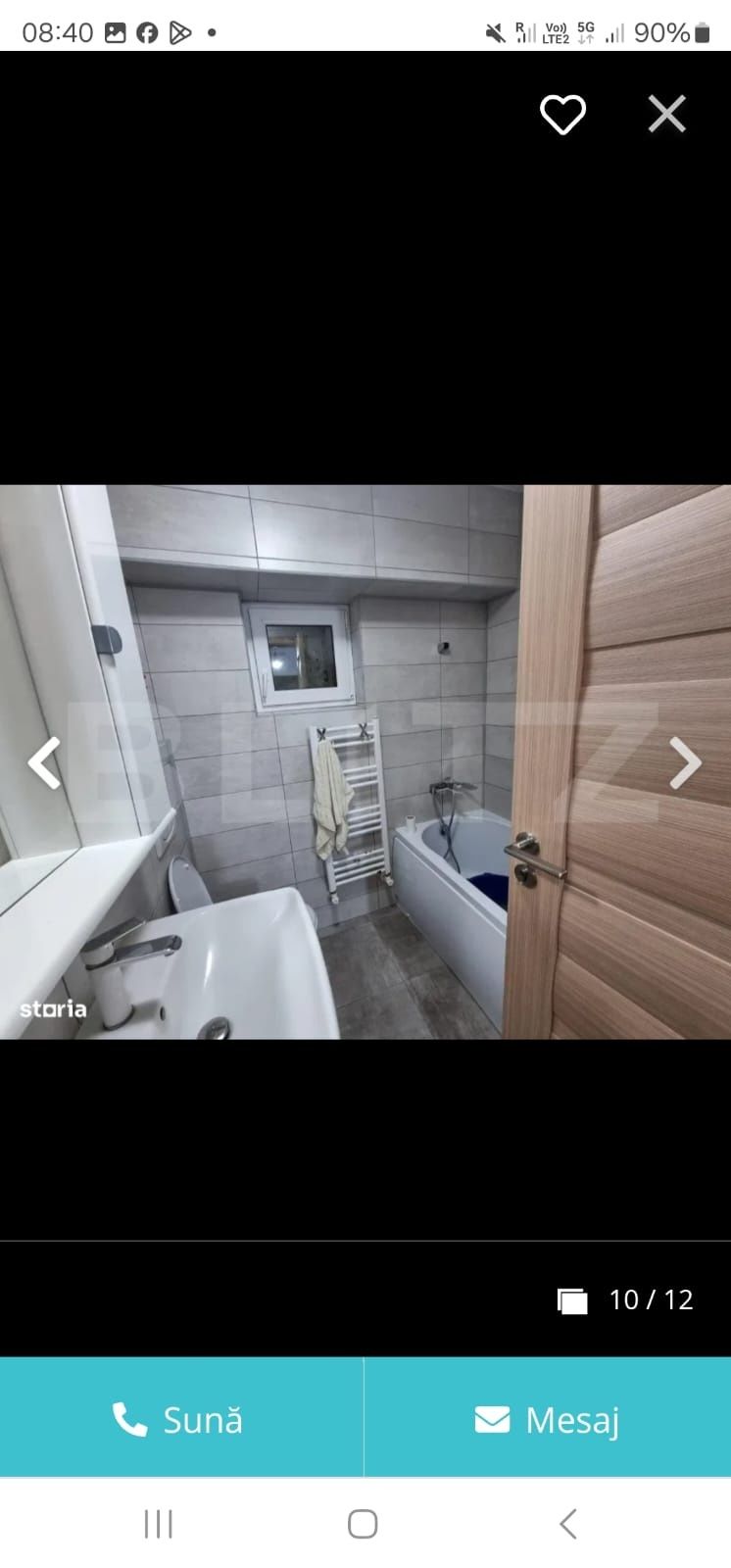 Inchiriez apartament 2 cam.zona mall