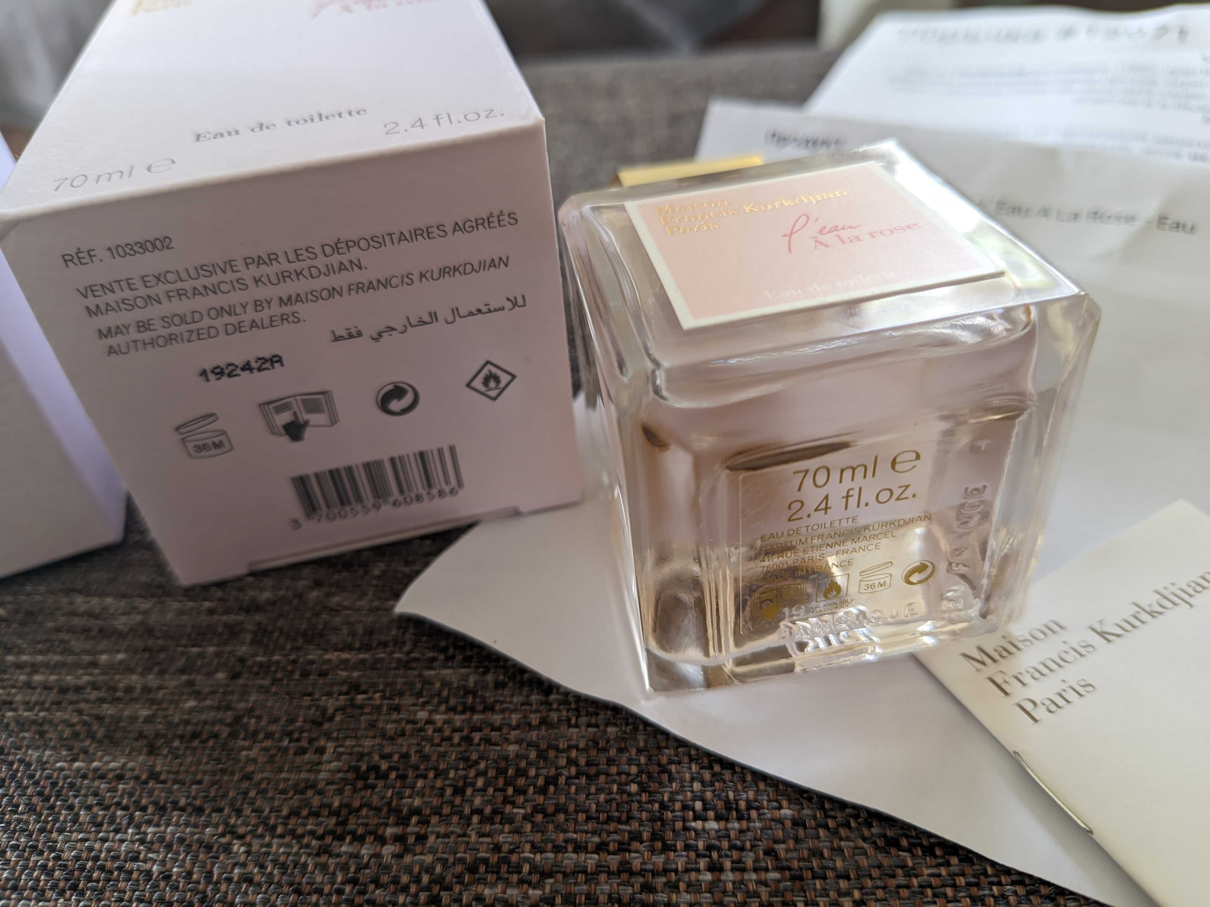 Maison Francis Kurkdjian A La Rose eau de toilette 70 ml оригинален!