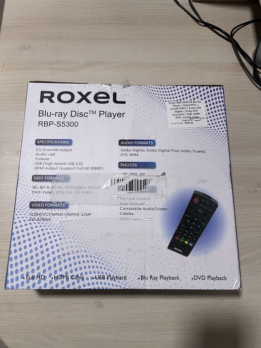 Blu-Ray Player Roxel RBP-S5300 Nou