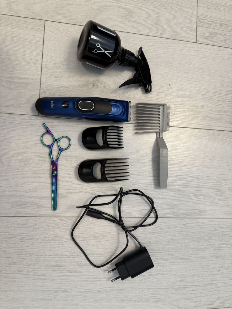 Masina de tuns Braun + accesorii Fade