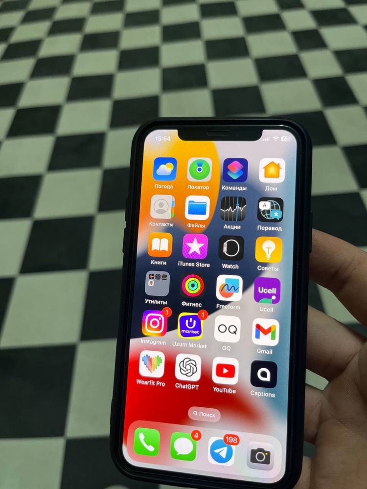 IPHONE 11 pro xotira 64Gb yomkost76