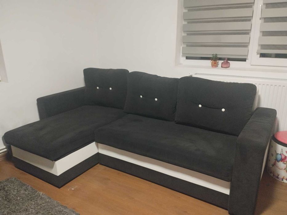 Canapea coltar extensibil