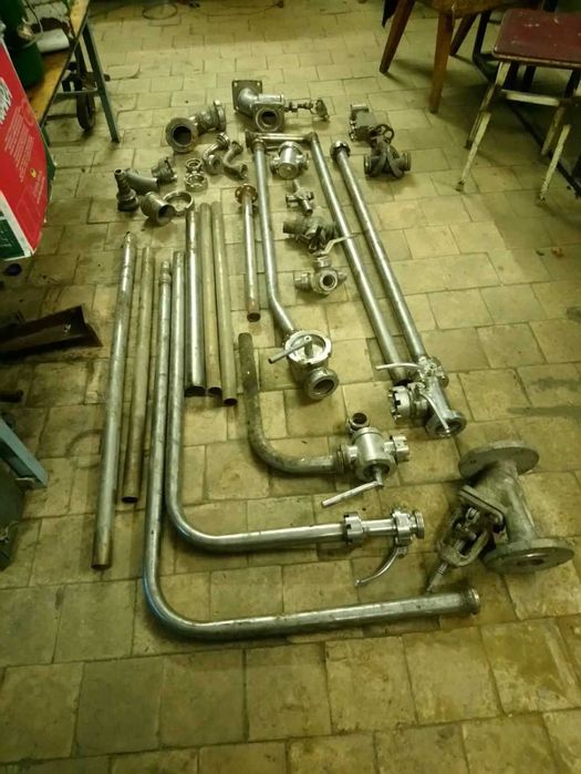 Молочные и химические Вентиля, краны, трубная арматура ,нержавейка.