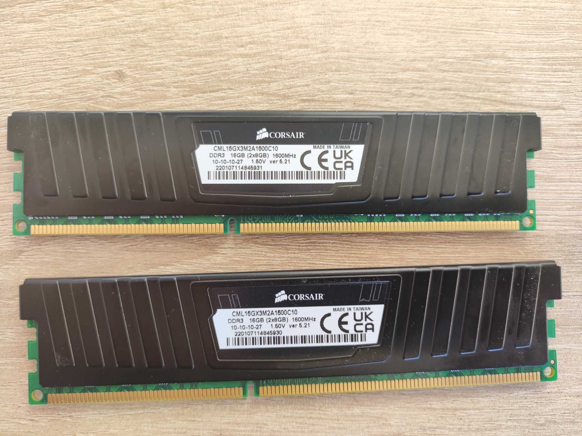 Corsair Vengeance LP 16GB (2x8GB) DDR3 1600 MHz