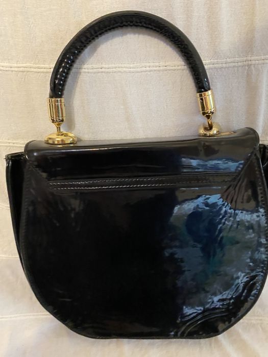 Geanta de piele lacuita Fiorangelo