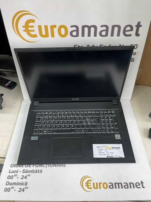 Laptop Terra Mobile 1716 i5-10210, 8 Gb Ram , 512 Gb SSD -A-