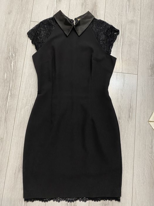 Черное классическое платье (б/у) в отличном состоянии