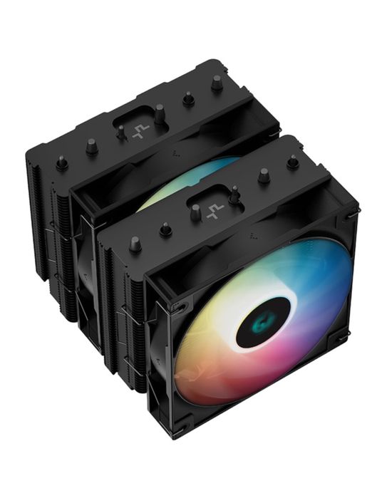 Cooler DeepCool AG620BK ARGB , 120 mm, skt Intel/AMD, iluminare RGB