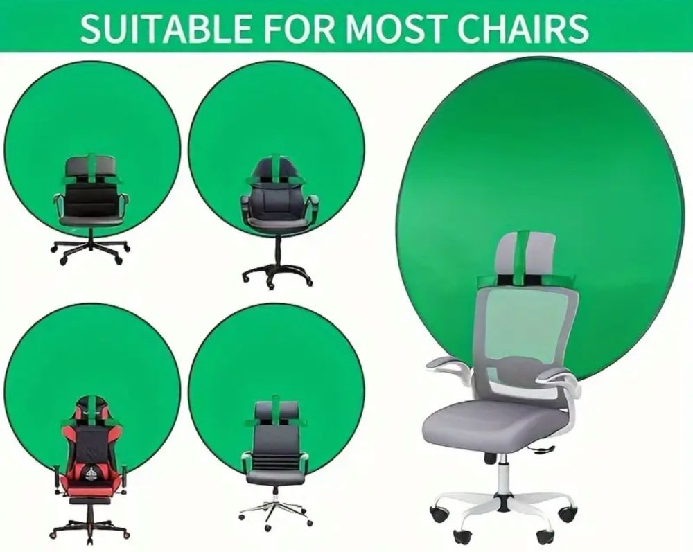 Green Screen - Fundal Verde Scaun portabil