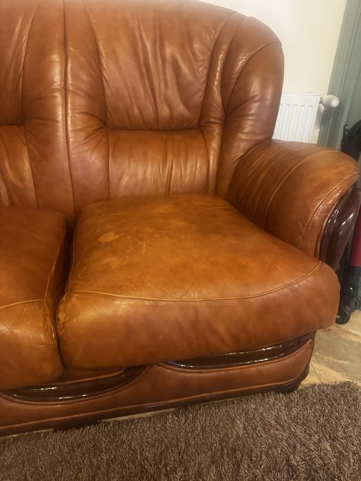 Set canapele din piele