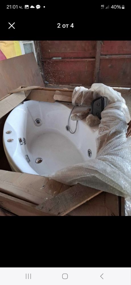 Джакузи чисто ново