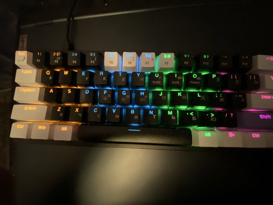 Клавиатура клавиш игровой подсветка ргб RGB