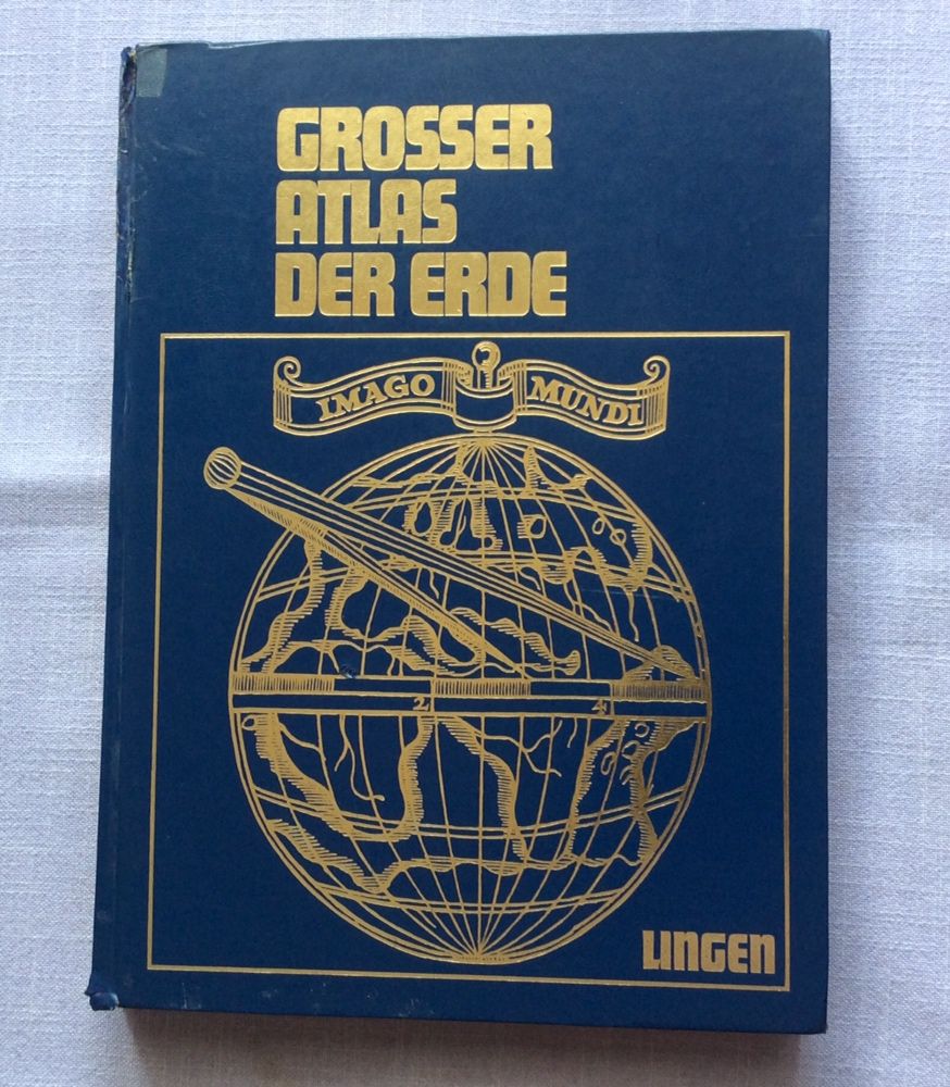 Атлас -  Grosser Atlas der Erde - на немски език