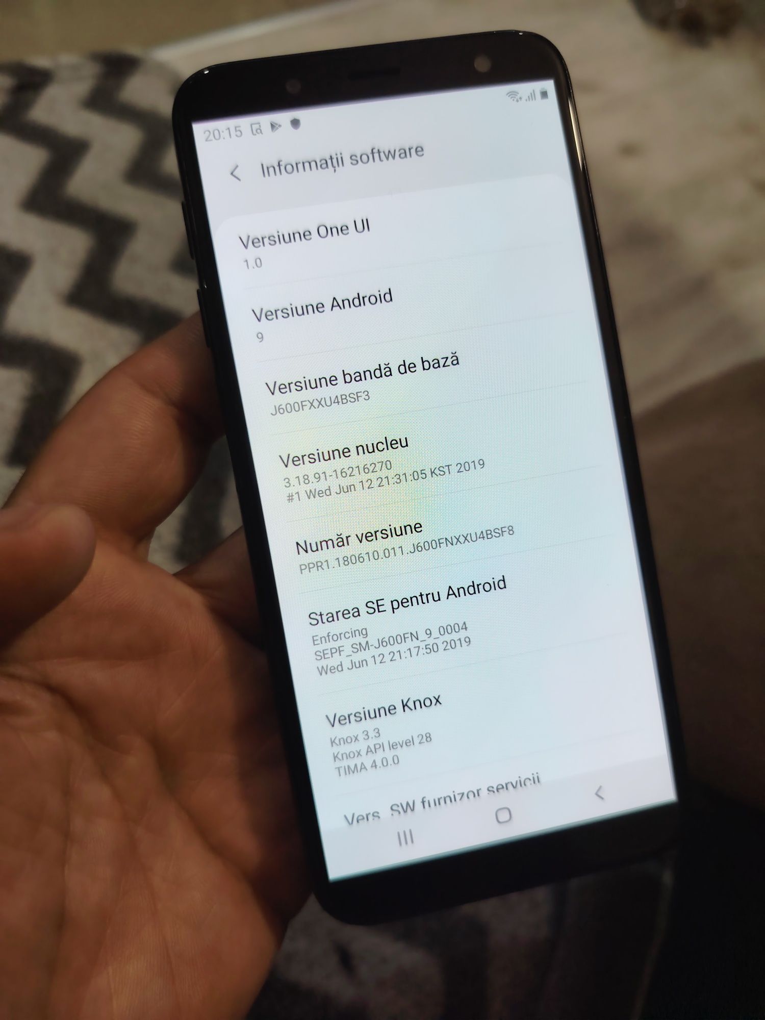 Samsung Galaxy J6 Android 9 Display Original