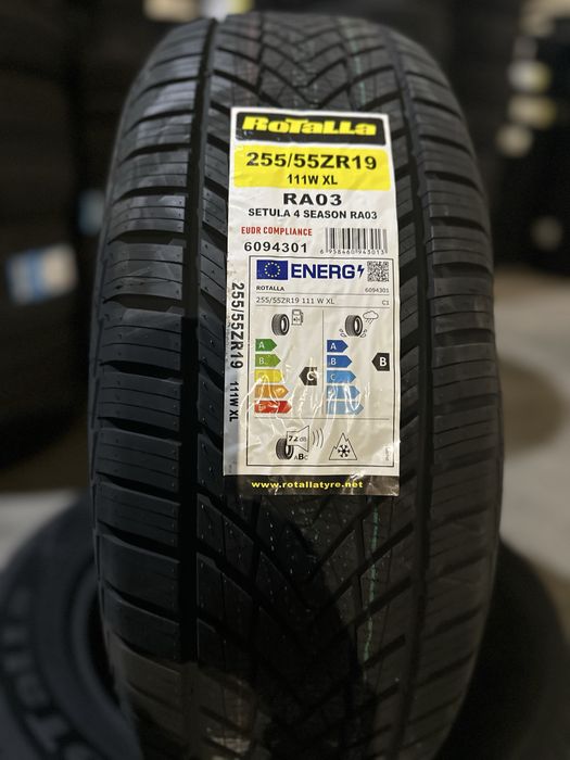 Нови всесезонни ROTALLA RA03 255/55R19 111W XL НОВ DOT БОРД 2555519