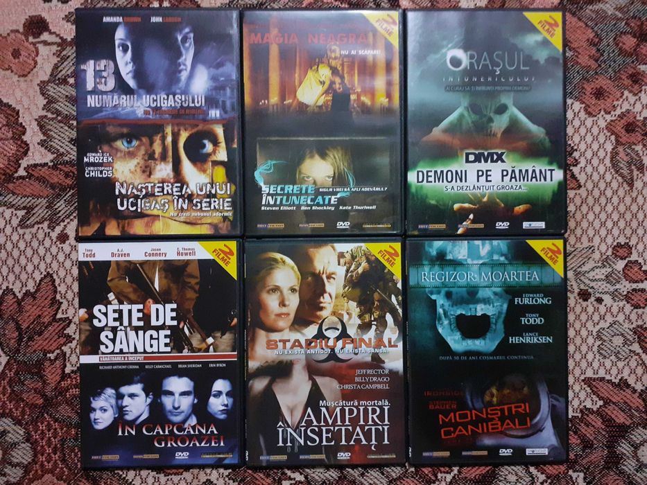 DVD-uri originale cu de filme și concerte live