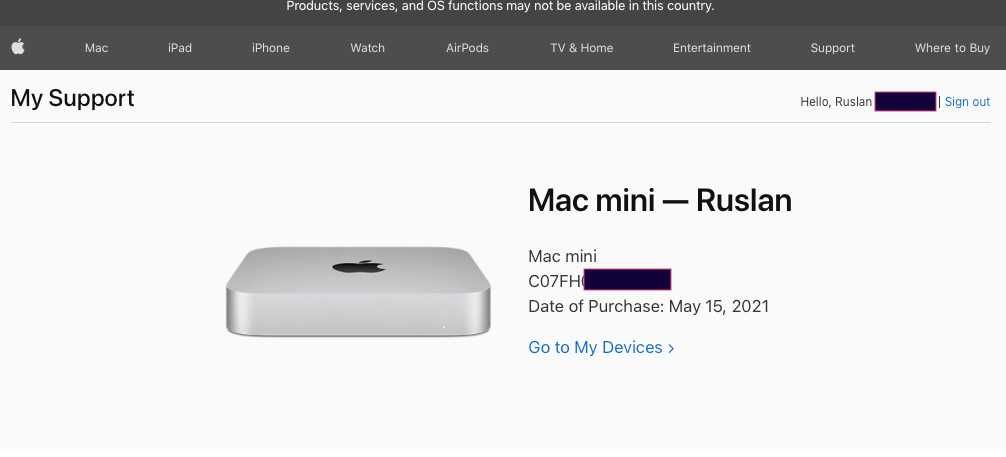 Mac Mini M1 2020/ Мак Мини 2020 и оригинальная периферия в комплекте