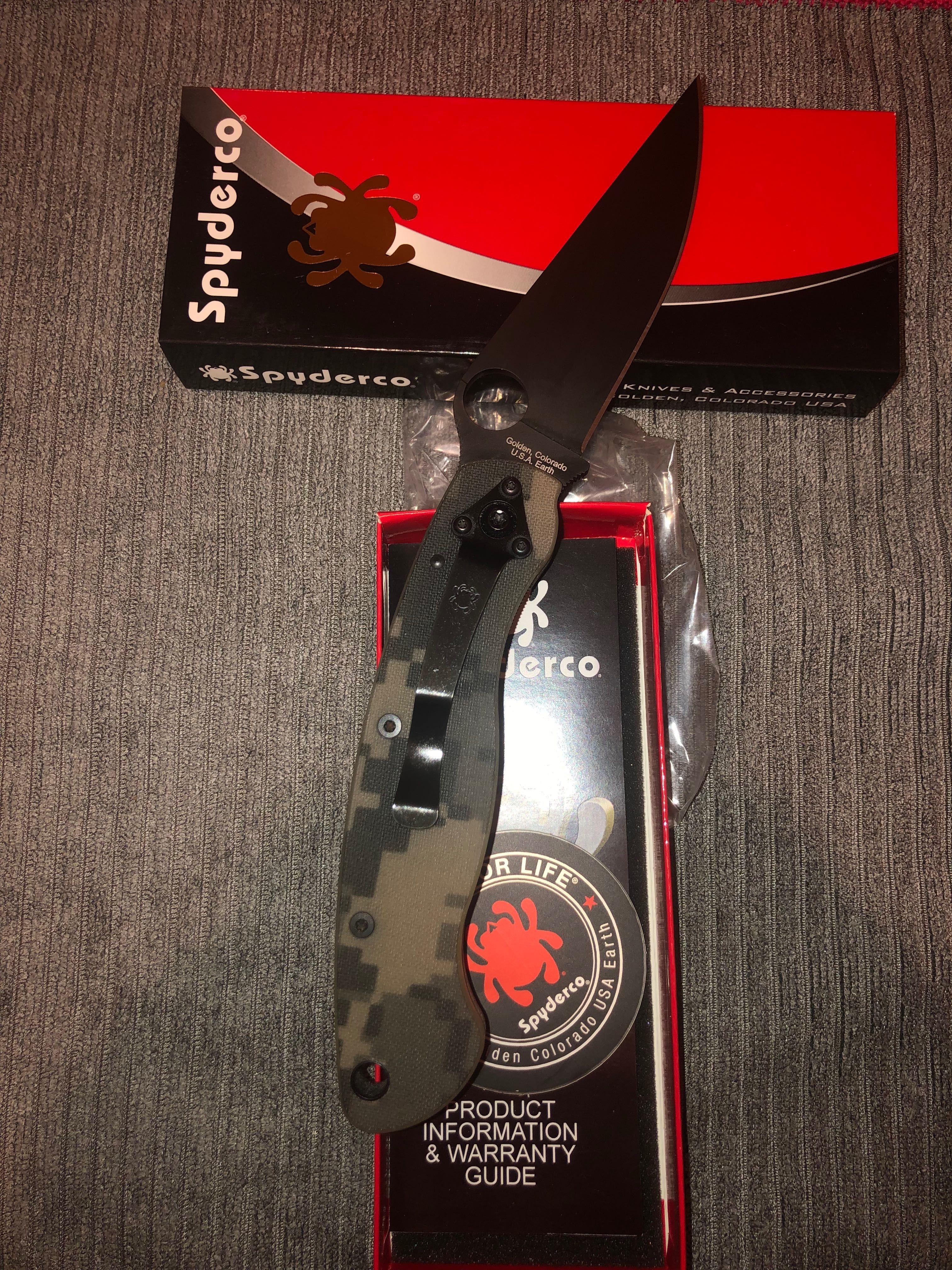 Spyderco military/Cold steel 4 max нови/сгъваем нож