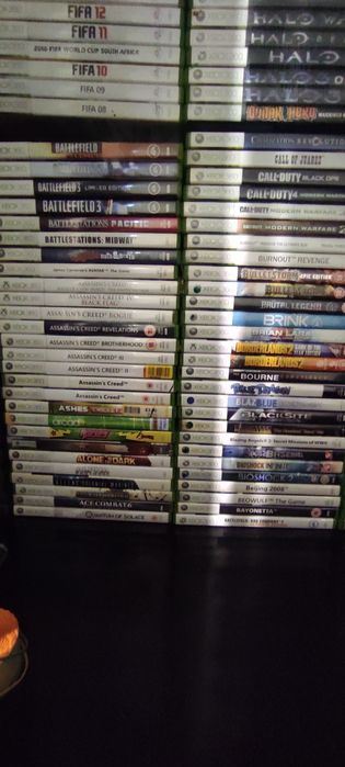 Lot jocuri Xbox360 unele compatibile Xbox One, poze in ordine alfabeti