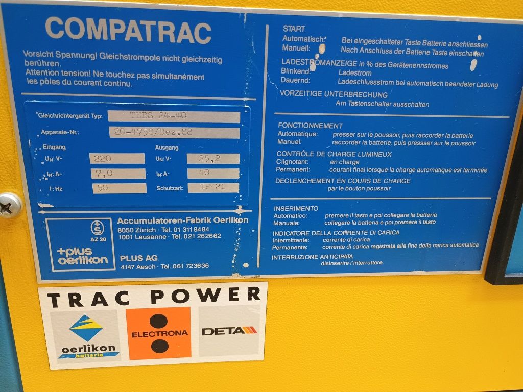 Зарядно за електрокар мотокар палетна количка