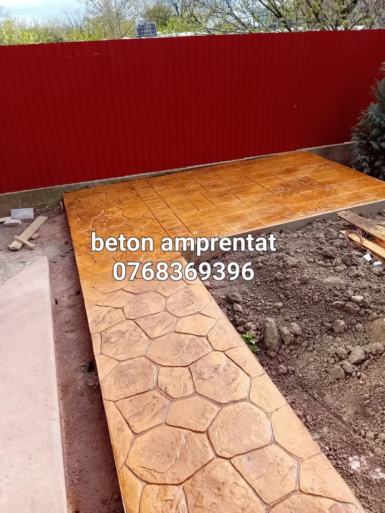 Beton  amprentat