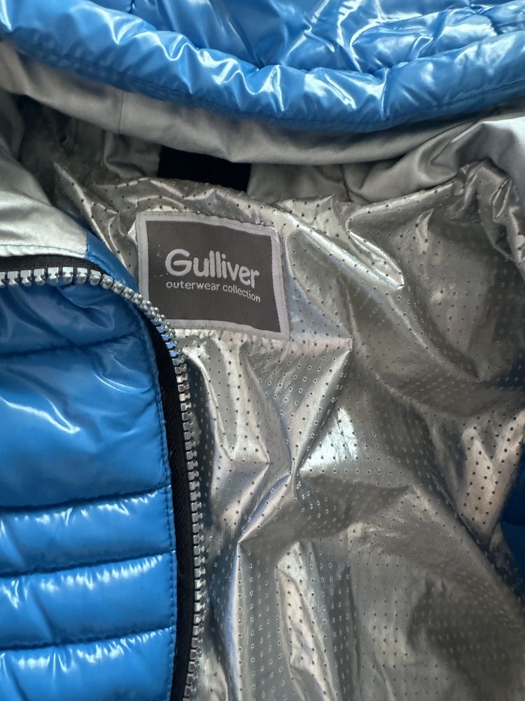 Куртка зимняя gulliver ,штаны и шапка на девочку
