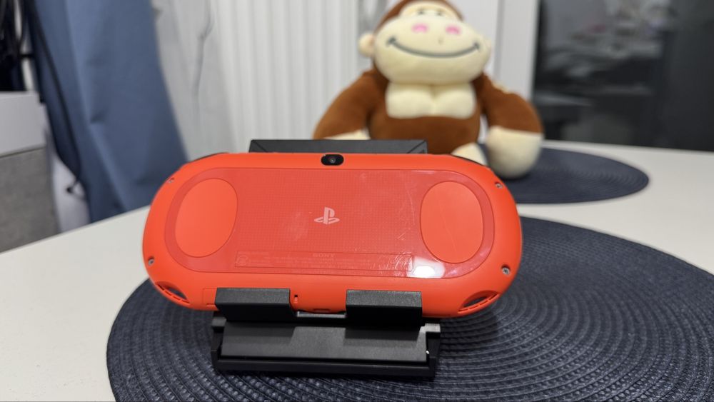 Consola copii PlayStation Ps Vita Orange Neon modata 256gb