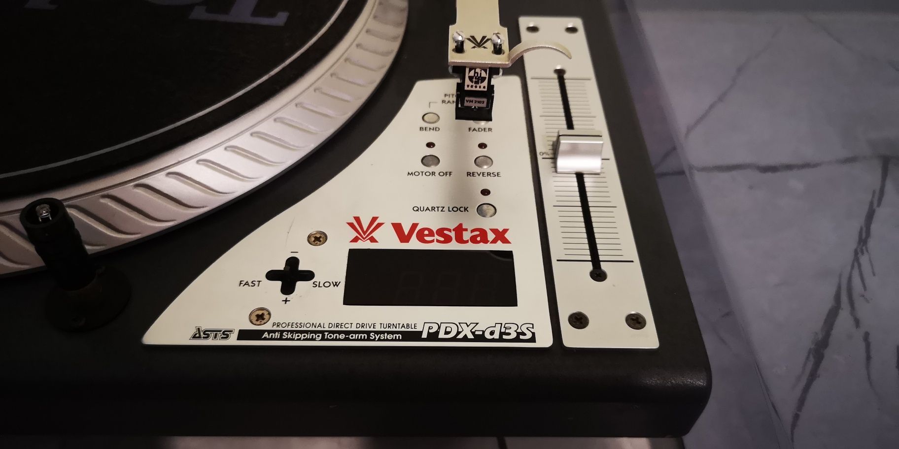 Vand pick-up Vestax Direct Drive Scratch