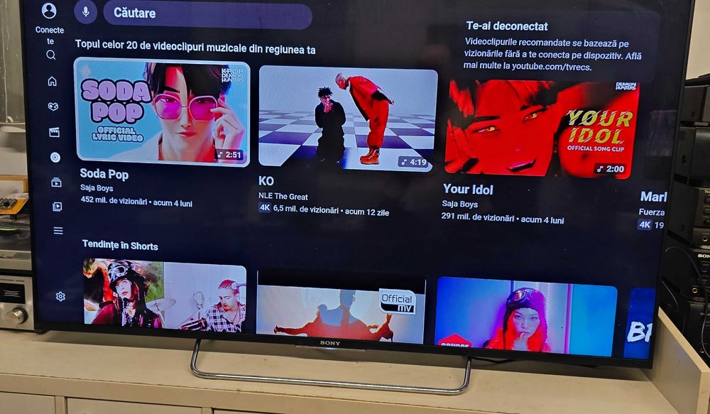 Tv led smart Sony  140cm