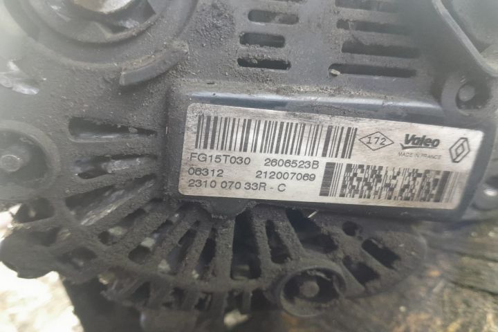 Alternator 1.6 dci 231007033r Renault Scenic 3 seria