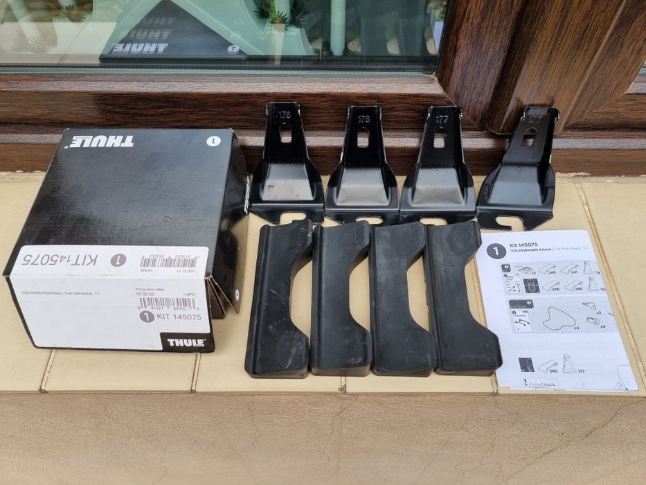 Bare Thule Wingbar Evo Vw Arteon, Mondeo 5, Superb, Passat, Insignia